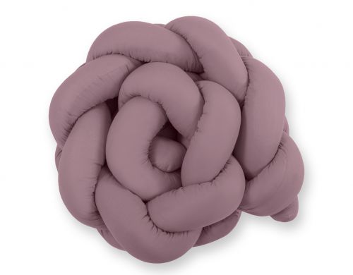 Tour de lit tresse Violet pastel - Normal (180cm)